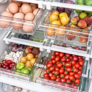Transparent Partition Layer Fridge Organiser