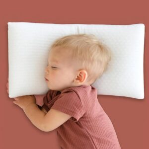 Ergonomisches Kissen Kinderzimmer mit Memory-Schaum - Kissen 25x50x6 cm