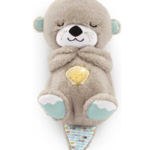 Fisher-Price Schlummer Otter Kuscheltier mit Atembewegung und Musik