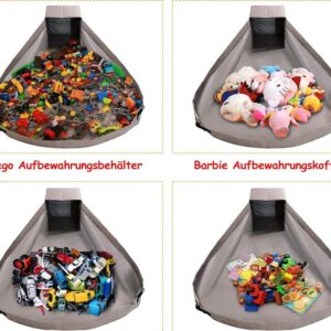 Aufbewahrungsbehälter für Lego Spielzeug mit Deckel