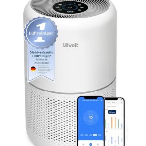 Luftreiniger mit HEPA Luftfilter gegen 99,97 Prozent Schimmel Staub Pollen Tierhaare