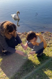 Familienausflug in Deutschland