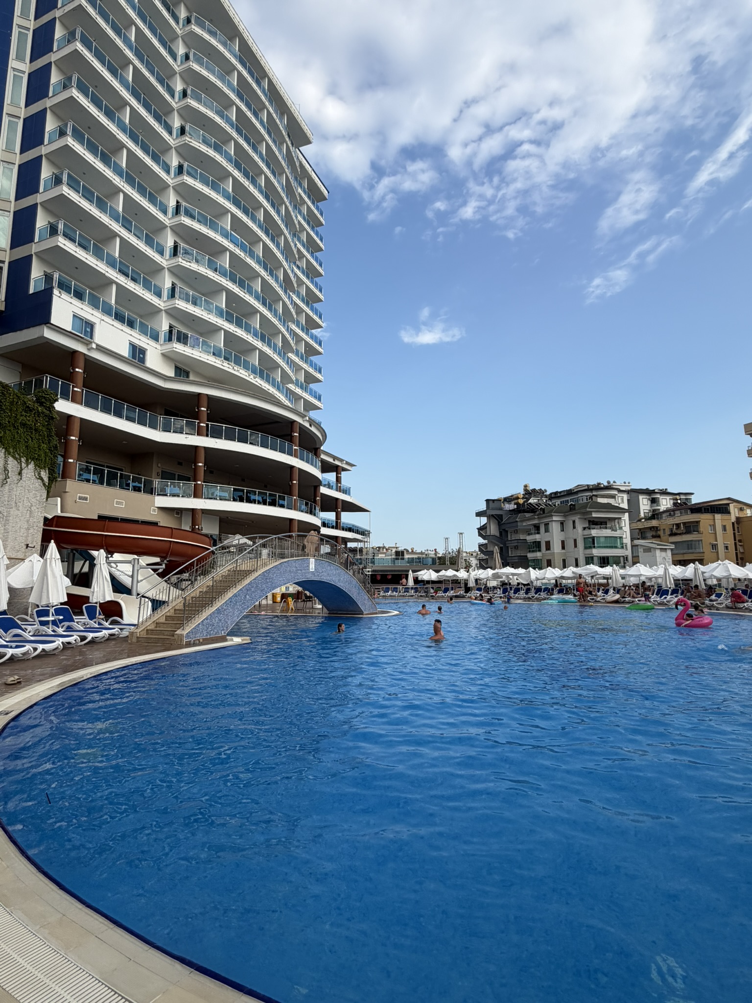 Hotel und Pool in Alanya